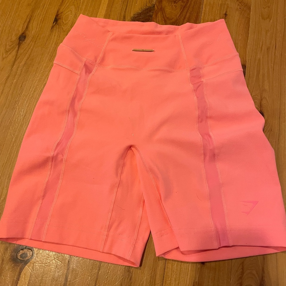 NWOT GymShark Whitney Simmons Women's Pink Athletic Shorts